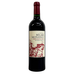 Chateau Belair Monange 2014 Saint Emilion Grand Cru Bordeaux France