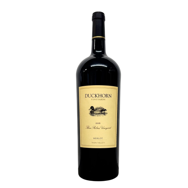 Duckhorn 2018 Three Palms Vineyard Napa Valley Merlot 1.5 Liter MAGNUM