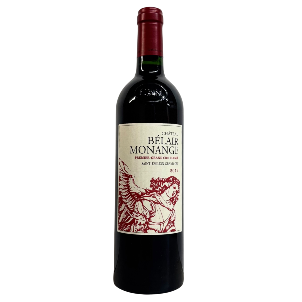Chateau Belair Monange 2012 Saint Emilion Grand Cru Bordeaux France