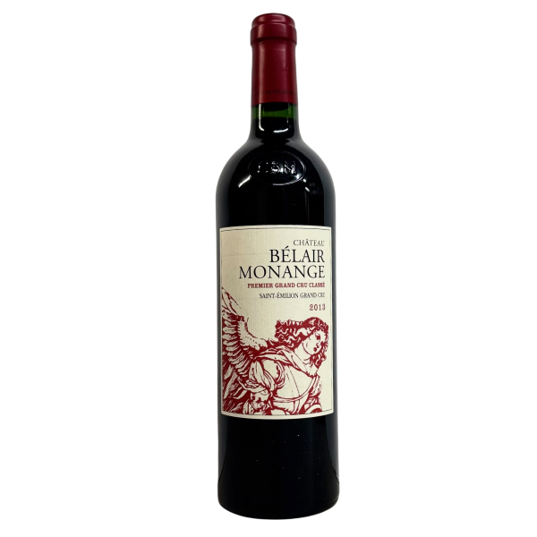 Chateau Belair Monange 2013 Saint Emilion Grand Cru Bordeaux France