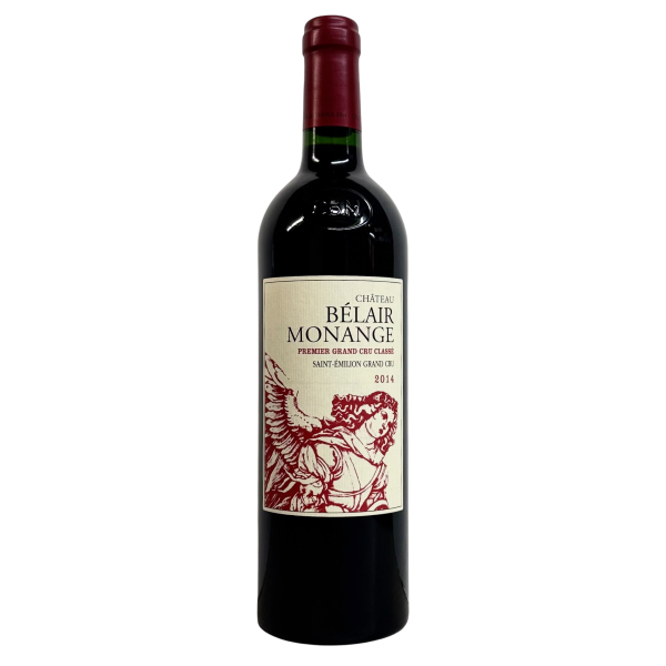 Chateau Belair Monange 2014 Saint Emilion Grand Cru Bordeaux France