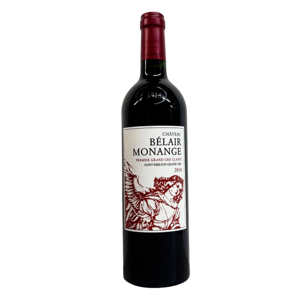 Chateau Belair Monange 2018 Saint Emilion Grand Cru Bordeaux France