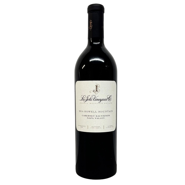 La Jota 2016 Howell Mountain Napa Valley Cabernet Sauvignon