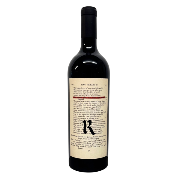 Realm 2017 THE BARD Napa Valley Bordeaux Blend