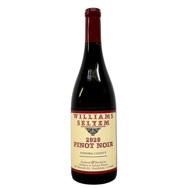 WILLIAMS SELYEM 2020 Sonoma County Pinot Noir