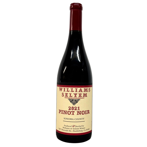 WILLIAMS SELYEM 2021 Sonoma County Pinot Noir