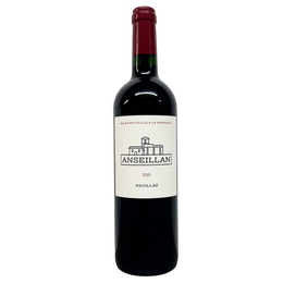 Anseillan de Chateau Lafite Rothschild 2019 Pauillac Bordeaux France